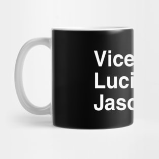 GTA VI Vice City & Lucia & Jason. (White) Mug